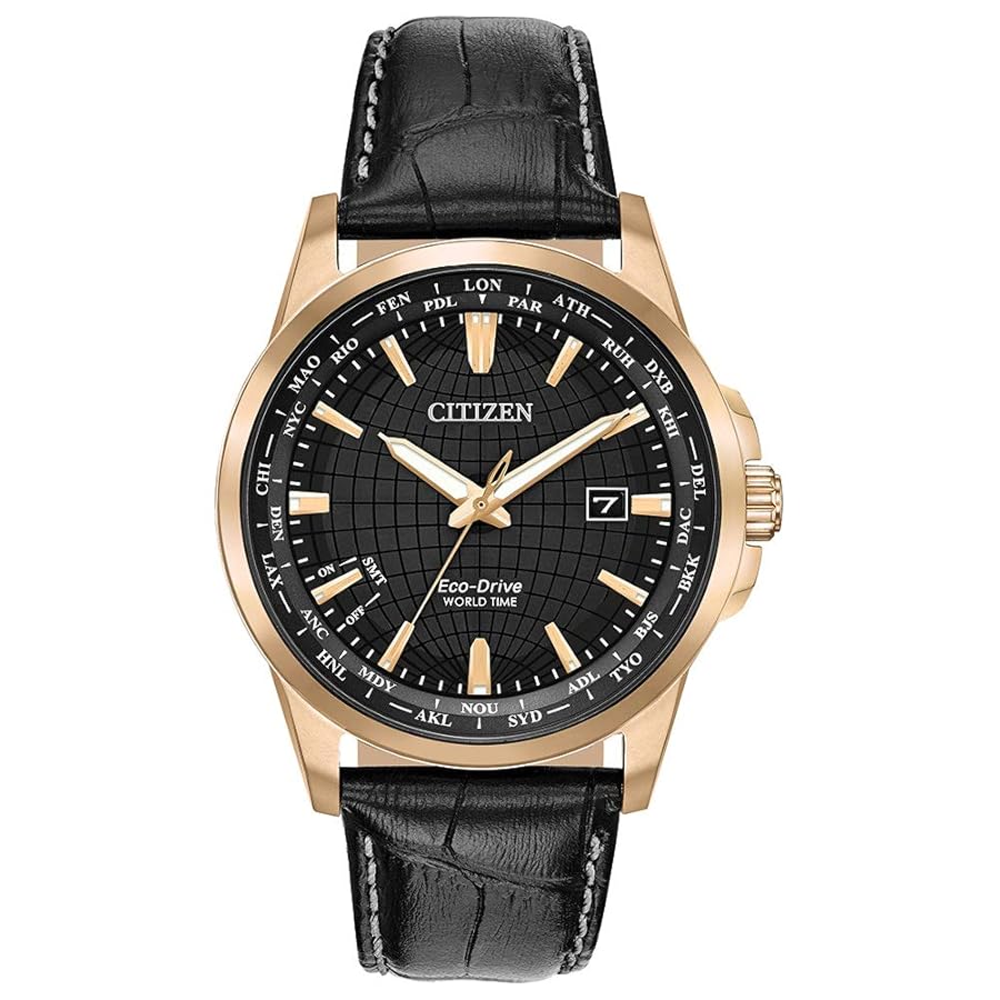 Citizen Men's BX1003-08E World Time Perpetual Calendar